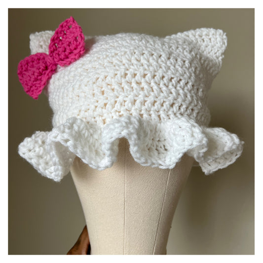 Hello Kitty Mushroom Hat